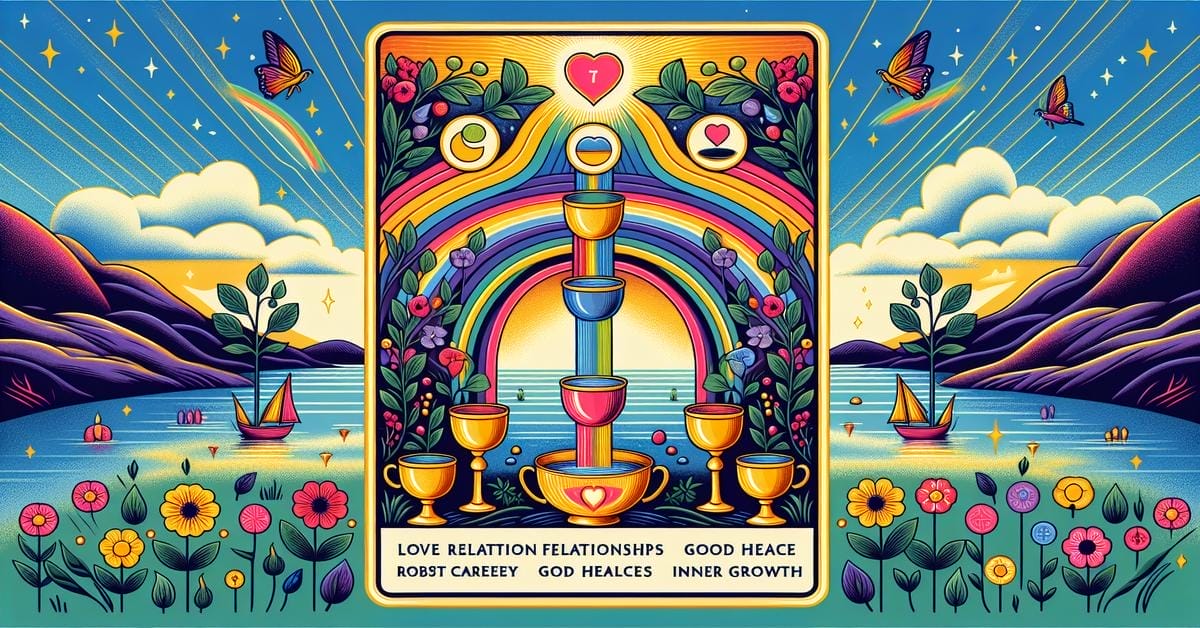 dziesiatka kielichow karta tarota. postawowe najwazniejsze i kluczowe informacje