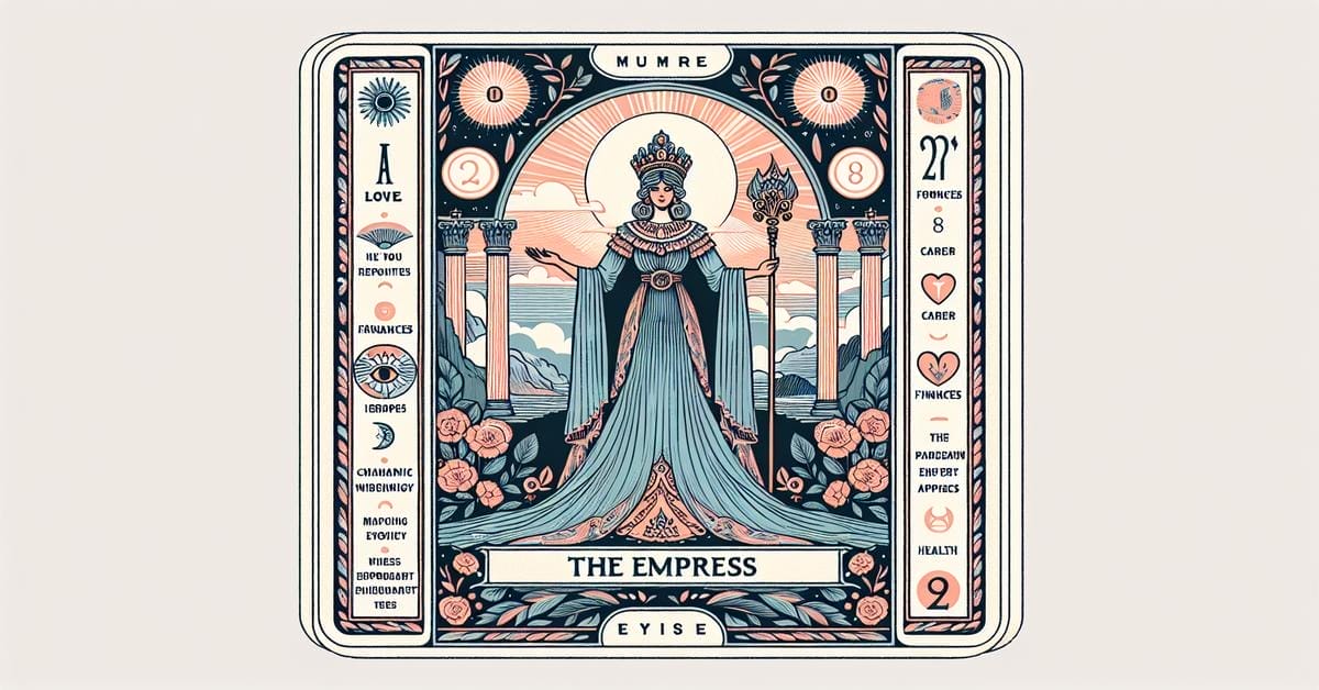 karta cesarzowa karta tarota. postawowe najwazniejsze i kluczowe informacje