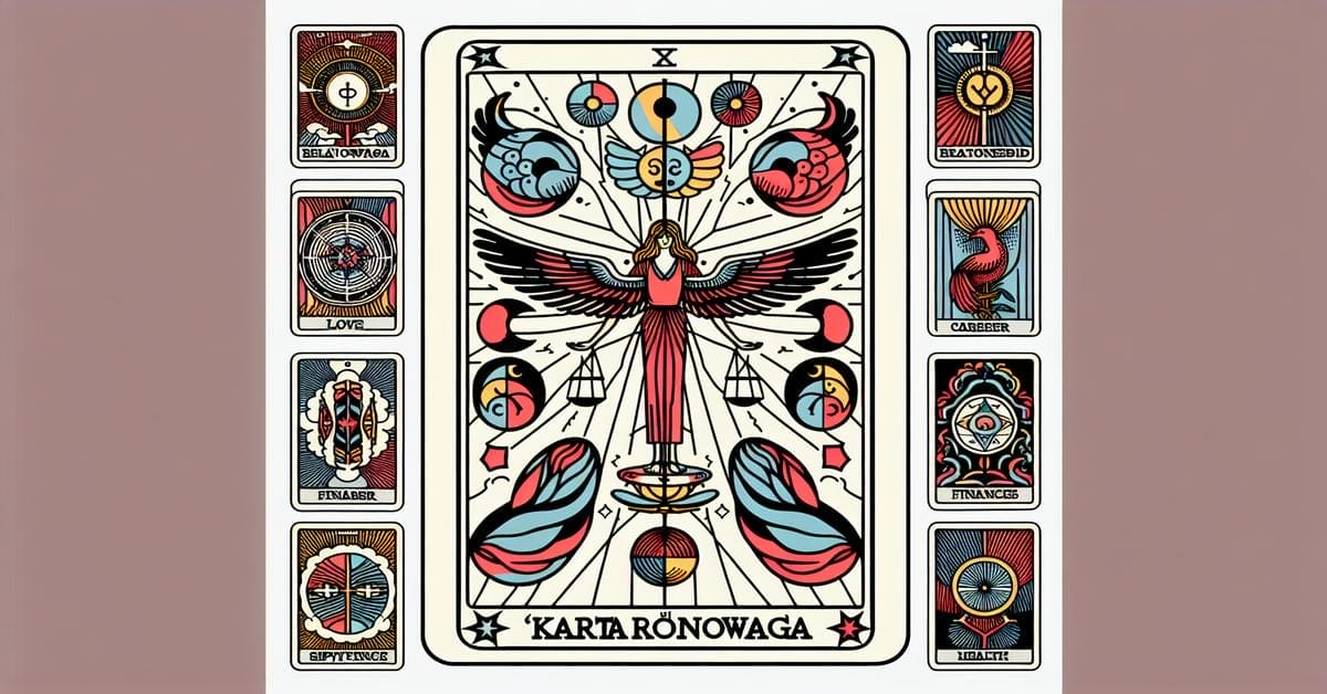 karta rownowaga karta tarota. postawowe najwazniejsze i kluczowe informacje