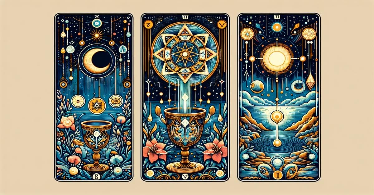 szostka kielichow karta tarota. postawowe najwazniejsze i kluczowe informacje
